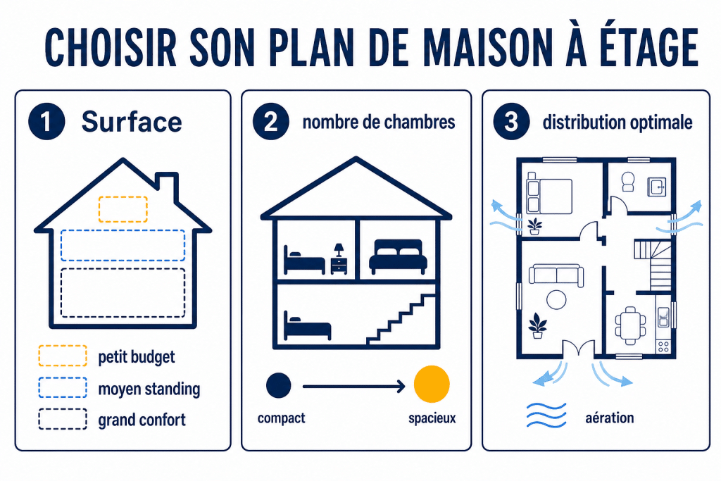 Choisir son plan de maison à étage