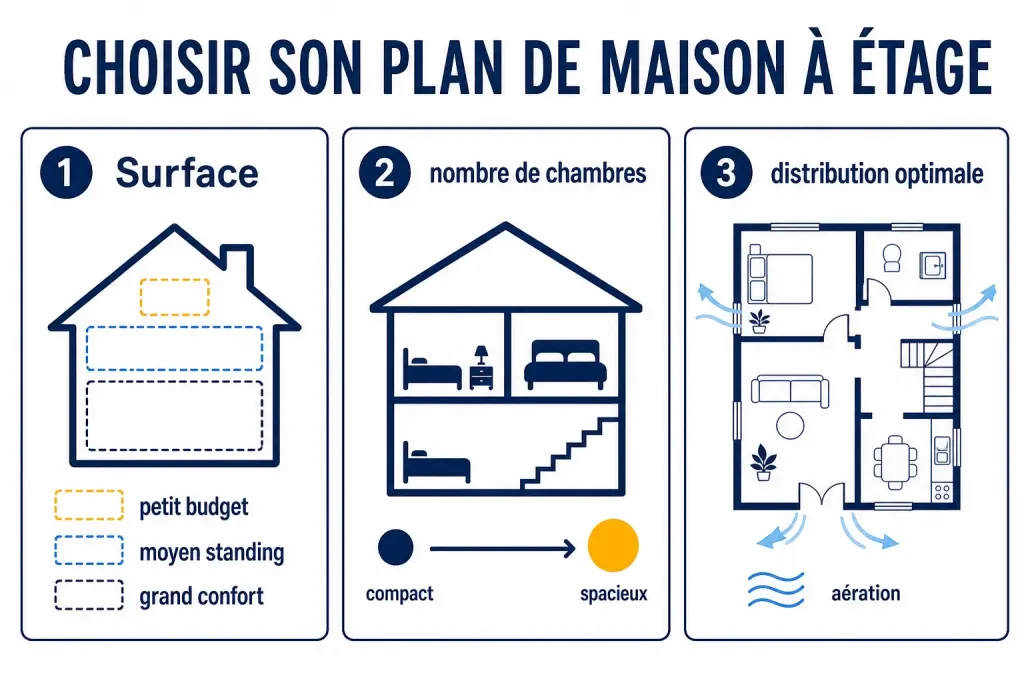Choisir son plan de maison à étage