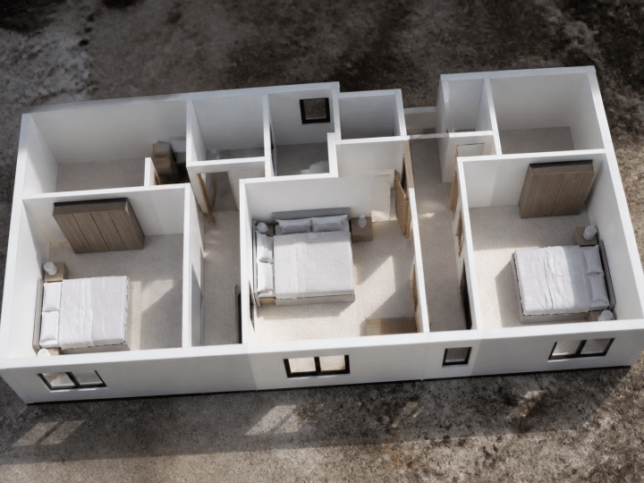 Plan de maison en L plain-pied avec 3 chambres : quels modèles choisir ?