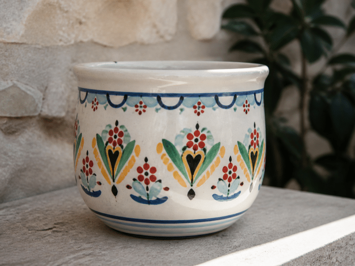 Comment faire de la décoration pot de fleur en peinture étape par étape