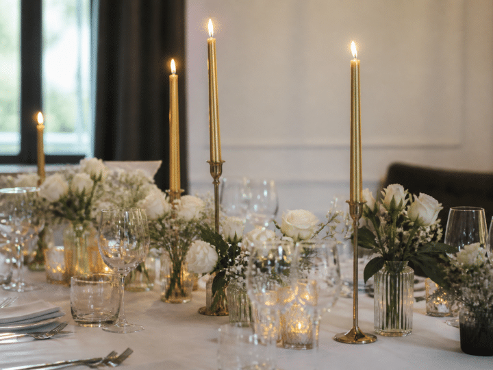 Comment réussir la décoration de table pour 50 ans de mariage ?
